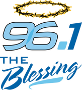 96.1 The Blessing logo - Tuscaloosa Southern Gospel Radio